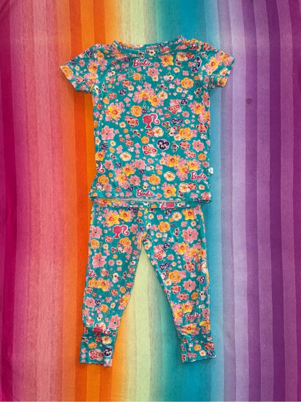 Posh Peanut Malibu Barbie Outfit (6-12M)